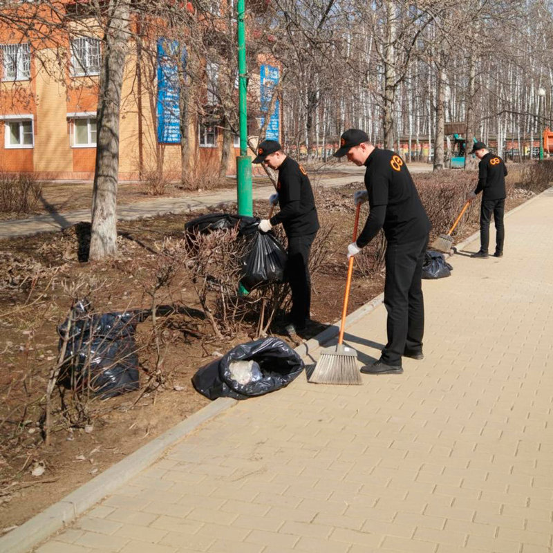Уборка территории  в Гурьевске